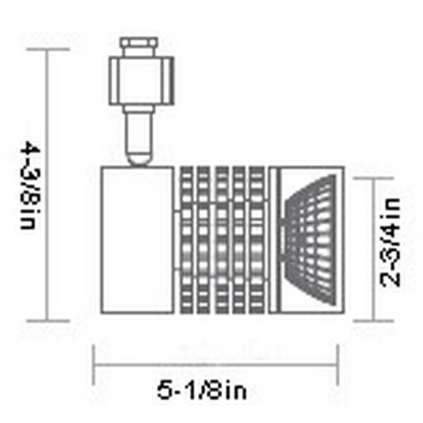 IG-TR004-15W-30K 3-Wire Round LED H Type Track Head Lighting Dimmable 1226 lm (Black 3000K) InfiGreen Lighting - Image 2