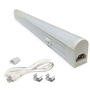IG-LEDT5-8W-65K - 8W Linkable Slim Light Dimmable - 17 1/2″ - With Power Switch - 6500K InfiGreen Lighting