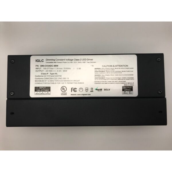 IG-UNI-CV24DC-30W LED Driver Dimmable InfiGreen Lighting