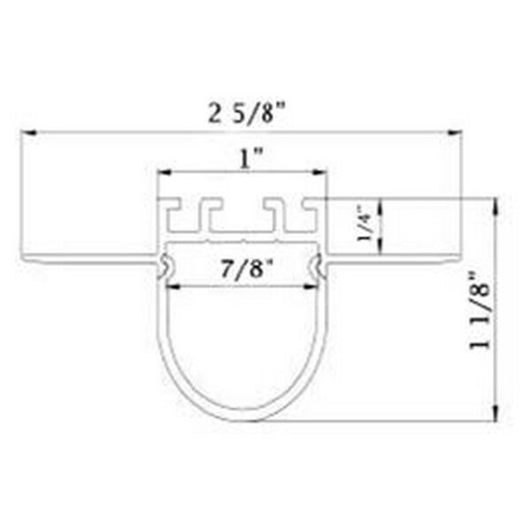 ALP6110R Trimless LED Aluminum Profile with PC opal cover InfiGreen Lighting - Image 2