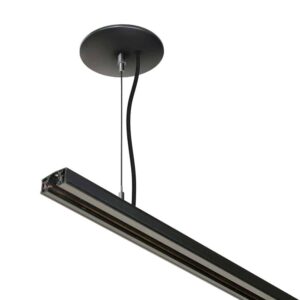 H1 Track 48" Aircraft Cable Suspension w Feed & Canopy WH