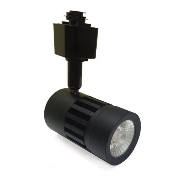 IG-TR011-9W-50k 3-Wire Round LED H-Type Track Head Lighting Dimmable 680 lm(Black 5000K) InfiGreen Lighting
