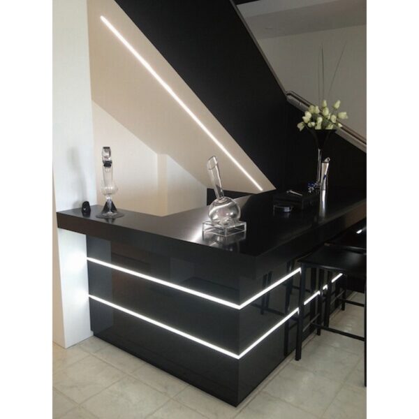 ALP6013 Aluminum LED Profile with PC opal cover Recessed Mounted InfiGreen Lighting - Image 3