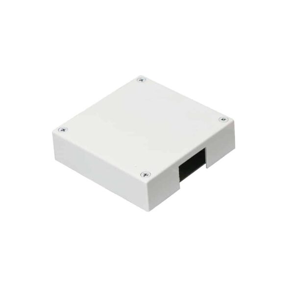 H1 Track T-Bar Outlet Box Housing WH