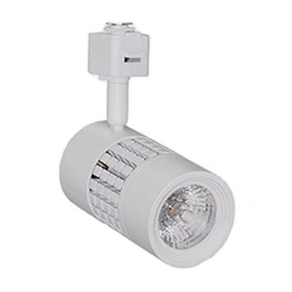 IG-TR004-15W-30K 3-Wire Round LED H Type Track Head Lighting Dimmable 1226 lm (Black 3000K) InfiGreen Lighting