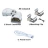 IG-LEDT5-8W-65K - 8W Linkable Slim Light Dimmable - 17 1/2″ - With Power Switch - 6500K InfiGreen Lighting - Image 2